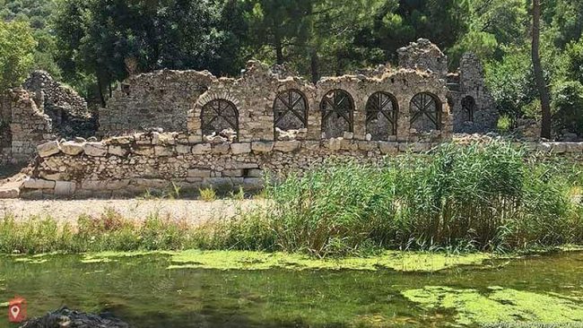 olympos antik kenti antalya