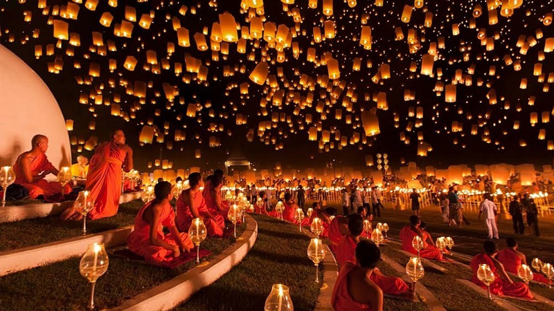 Sky Lantern Festival, Çin